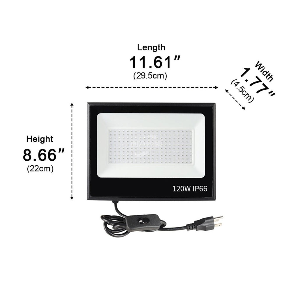 Halloween Waterproof UV Purple Light Flood Lights Outdoor Ambient Lighting