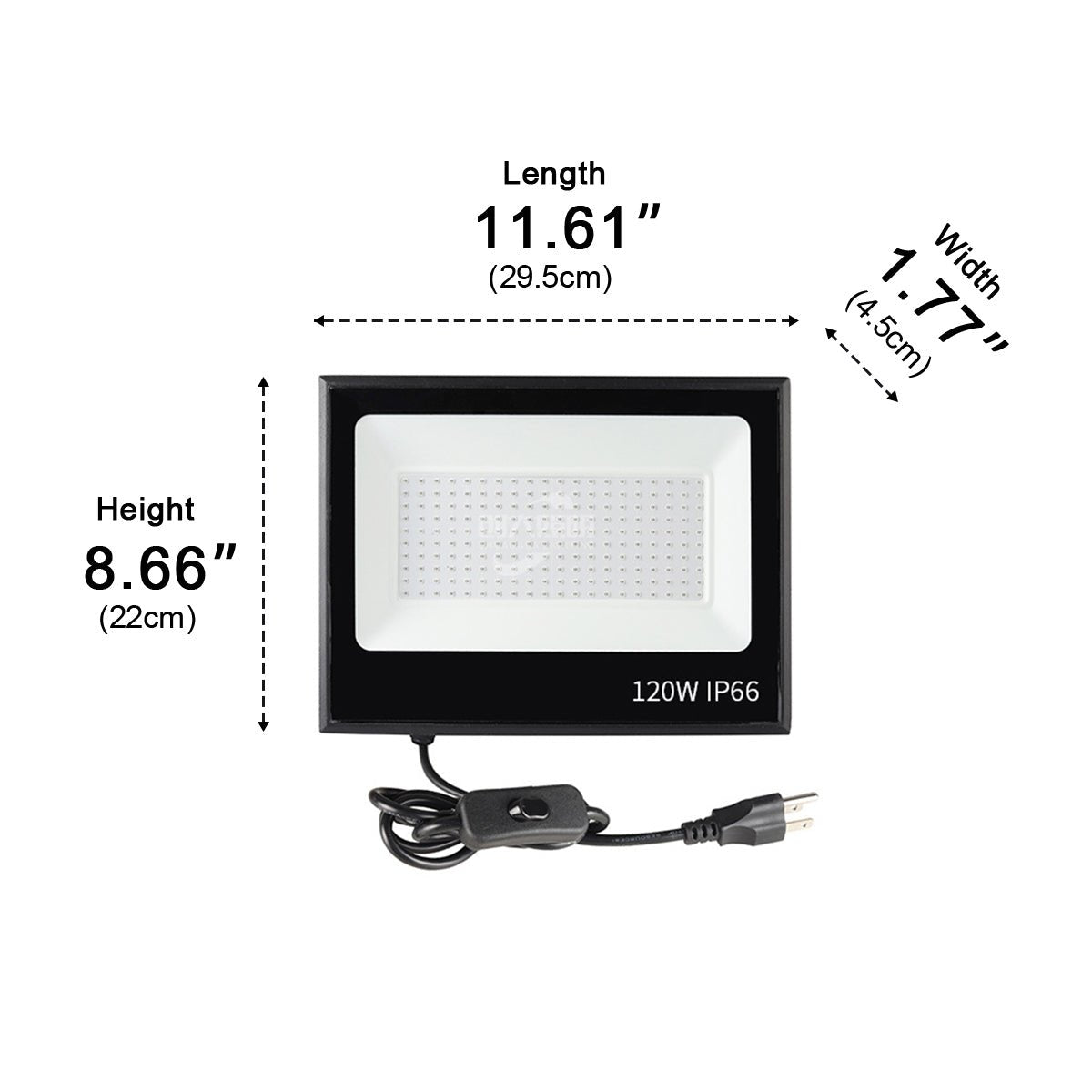 Halloween Waterproof UV Purple Light Flood Lights Outdoor Ambient Lighting