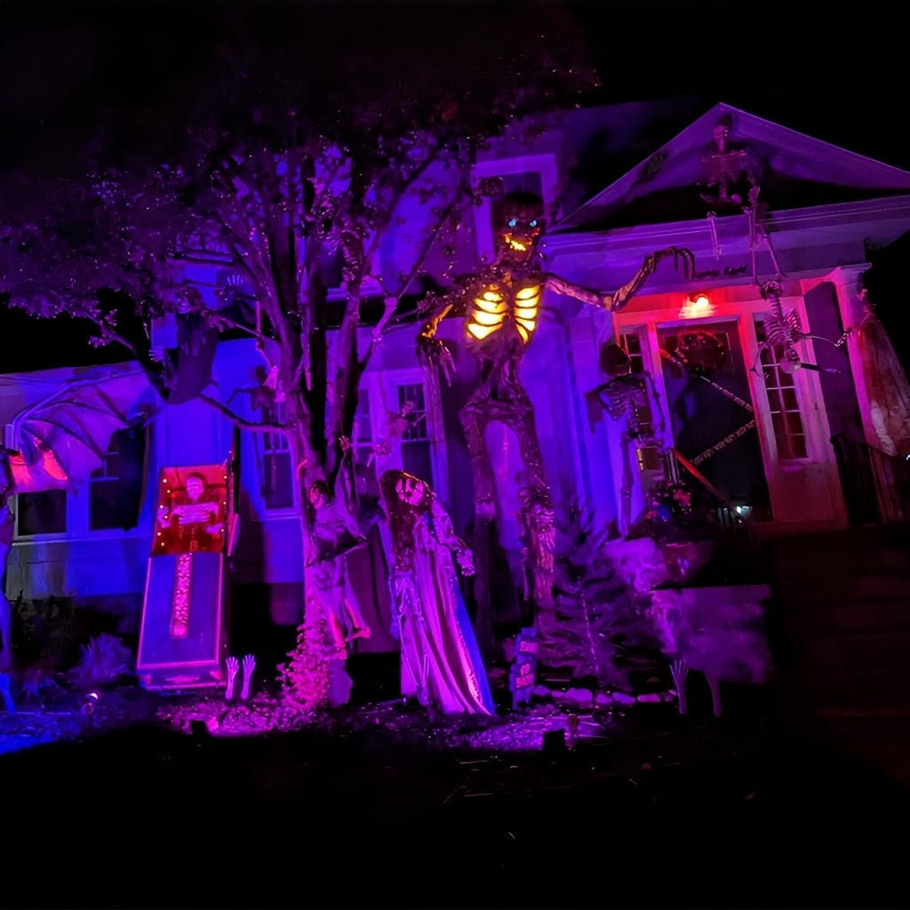 Halloween Waterproof UV Purple Light Flood Lights Outdoor Ambient Lighting