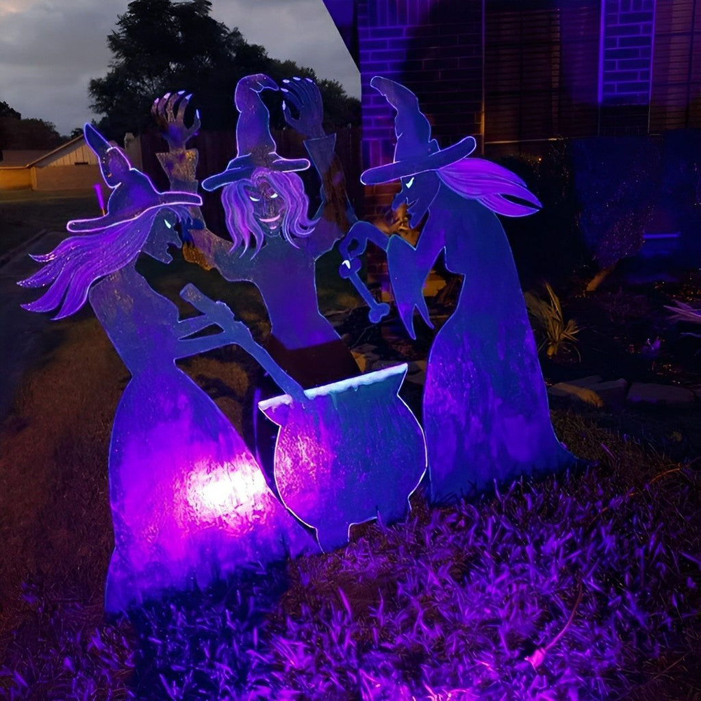 Halloween Waterproof UV Purple Light Flood Lights Outdoor Ambient Lighting