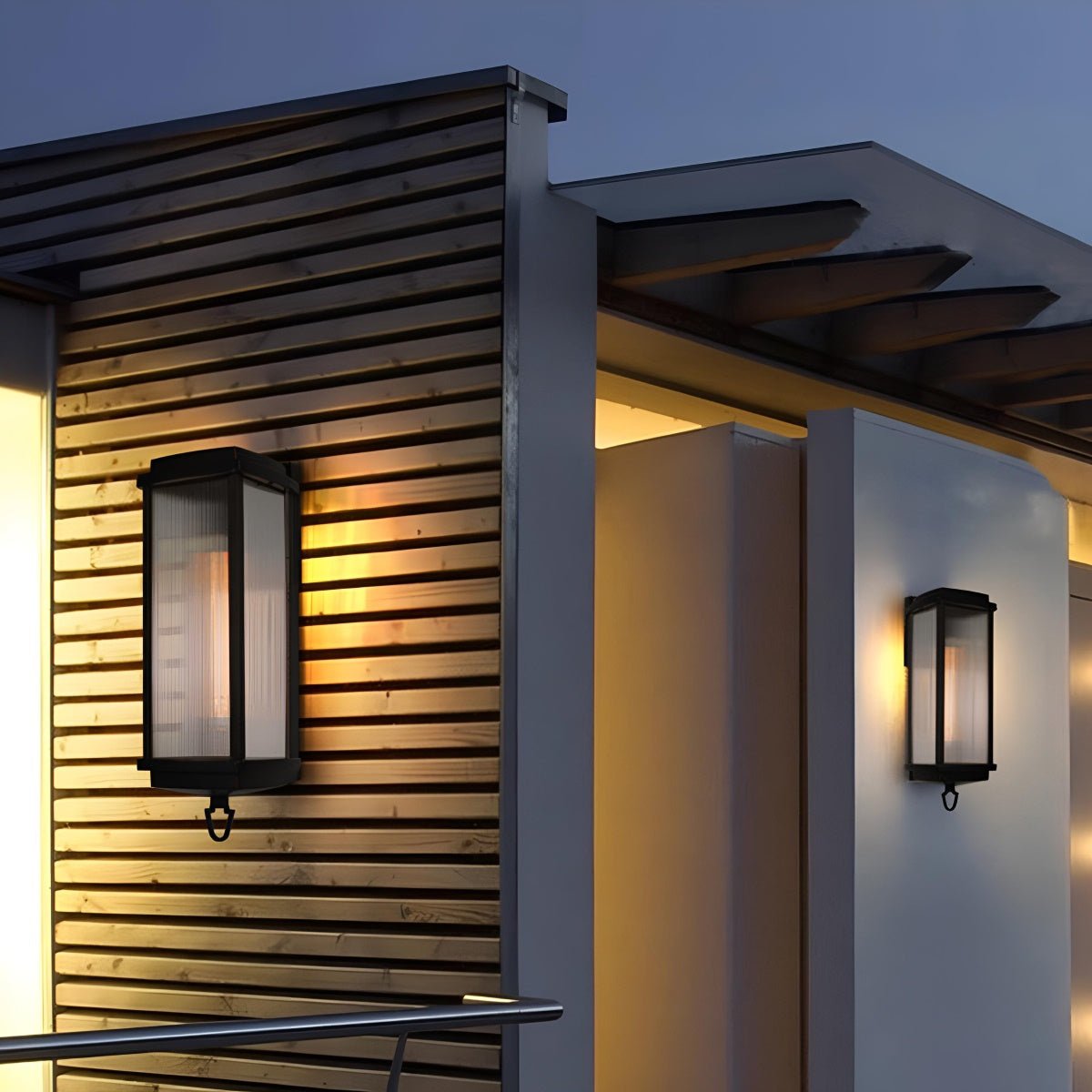 Vintage Waterproof Rectangular Outdoor LED Porch Wall Lights