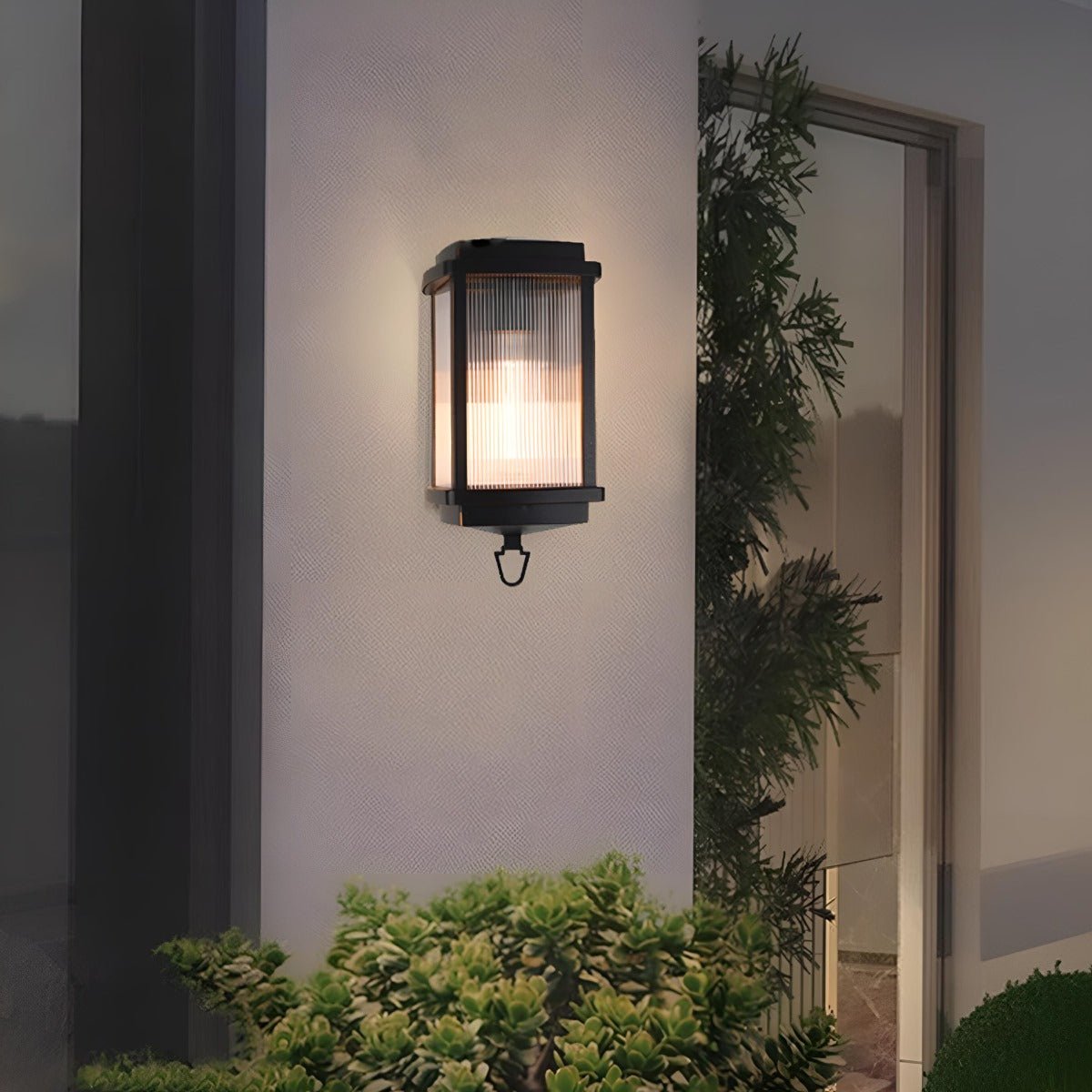 Vintage Waterproof Rectangular Outdoor LED Porch Wall Lights