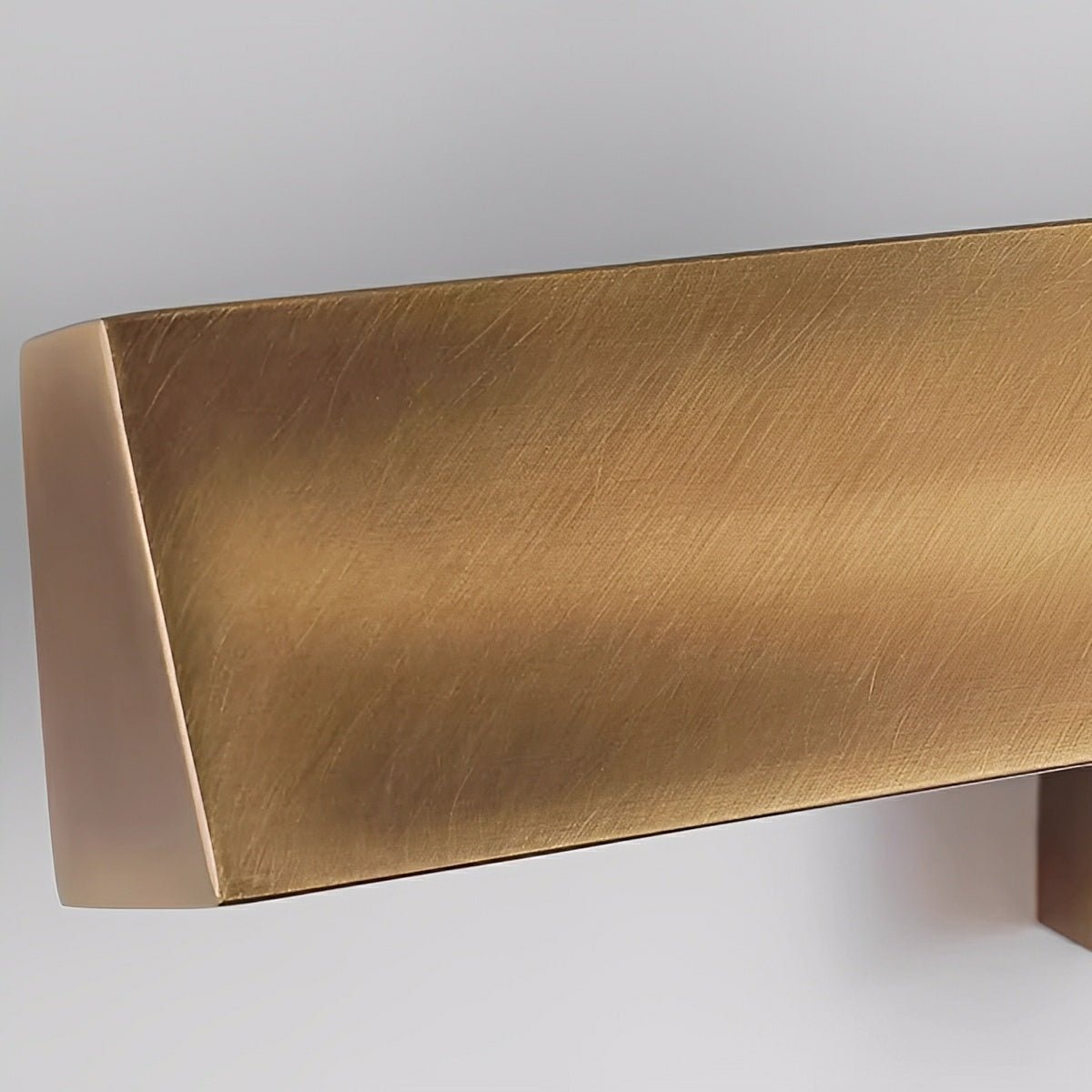 Waterproof Modern Copper Long Strip Outdoor Porch LED Wall Lights