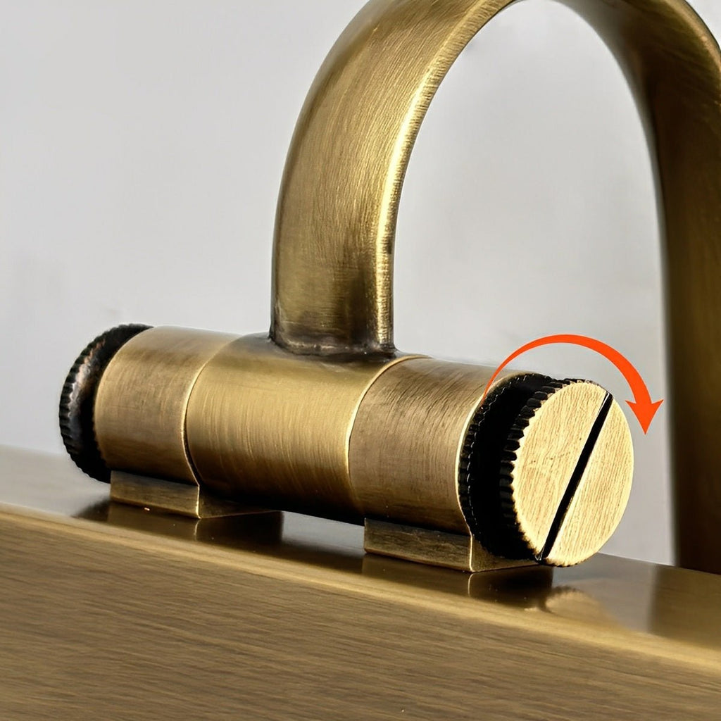 Waterproof Modern Copper Long Strip Outdoor Porch LED Wall Lights