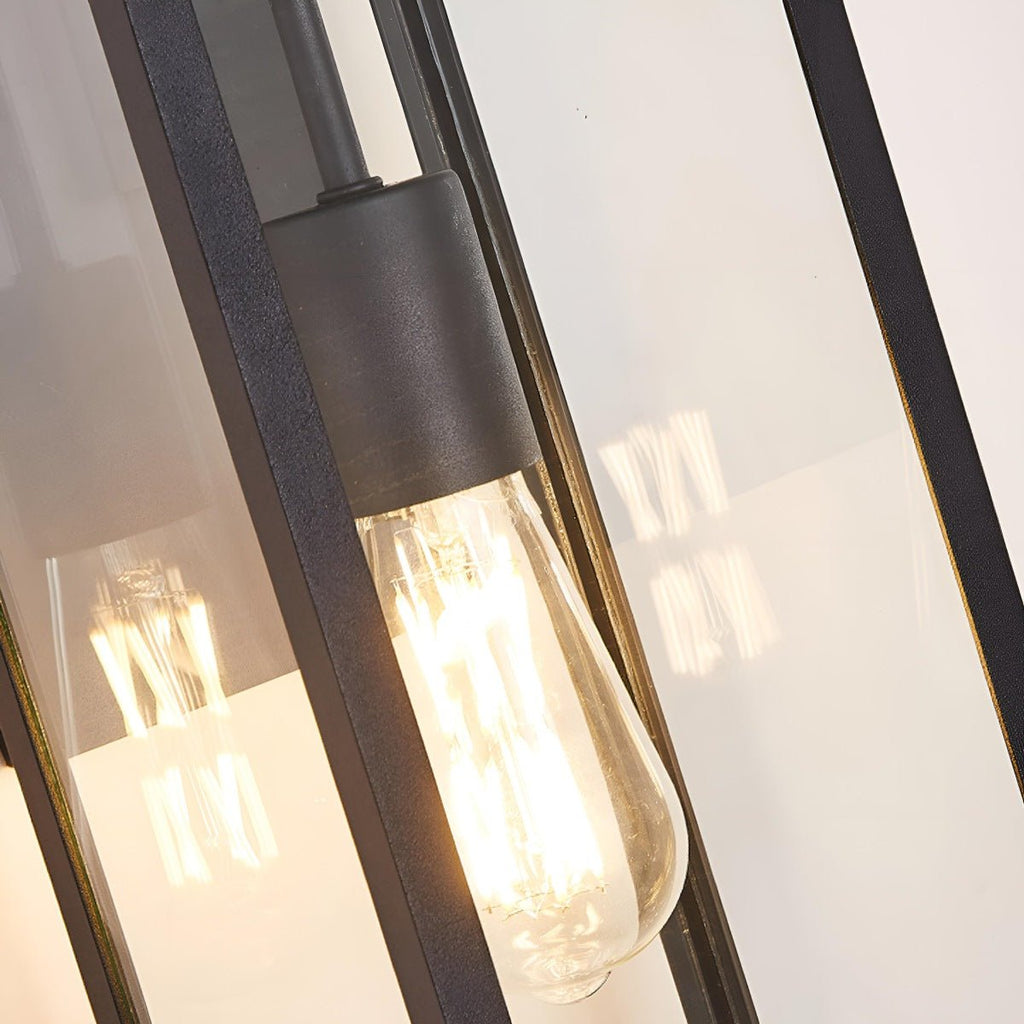 Waterproof Modern Farmhouse Rectangular Outdoor LED Porch Wall Lights