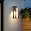 Waterproof Modern Farmhouse Rectangular Outdoor LED Porch Wall Lights