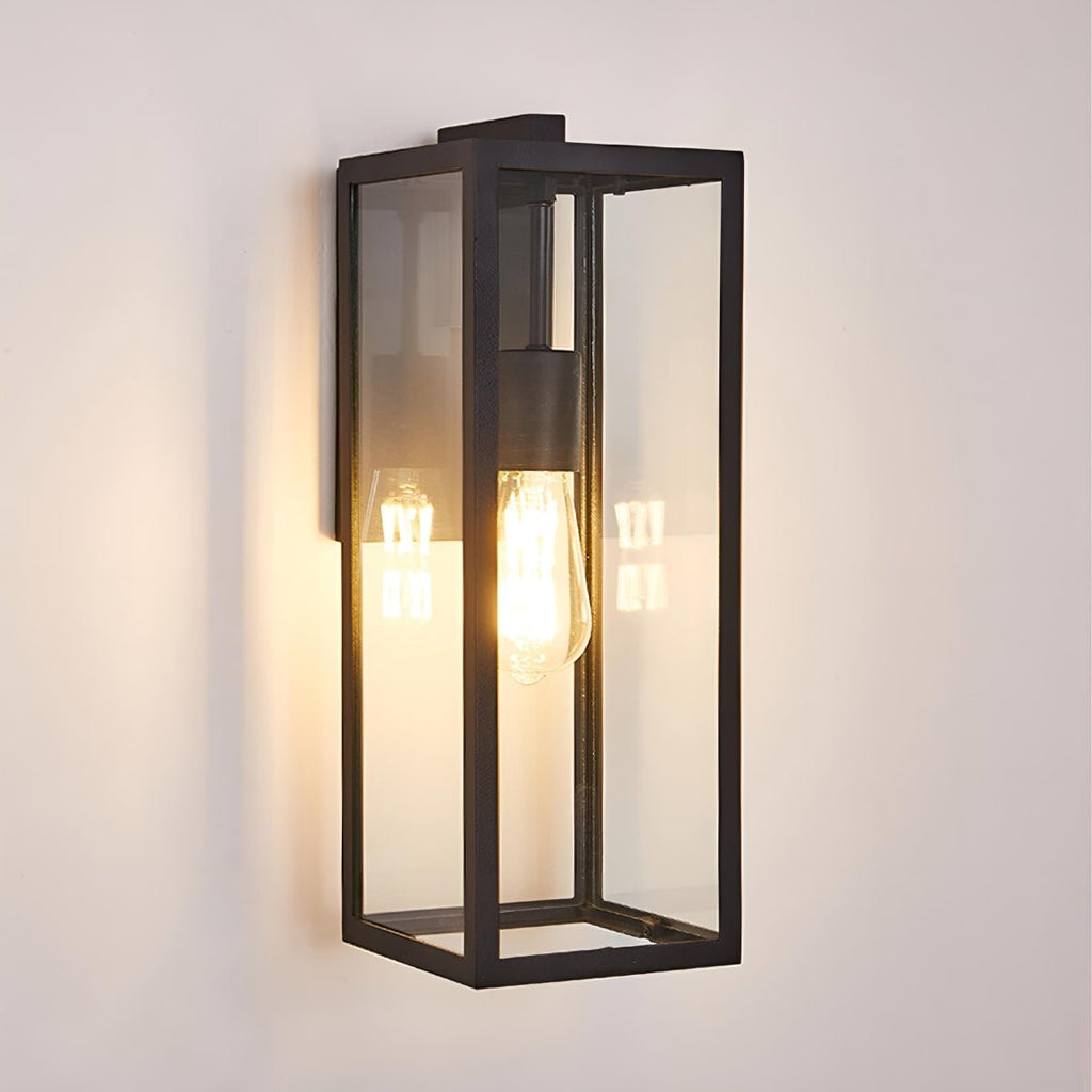 Waterproof Modern Farmhouse Rectangular Outdoor LED Porch Wall Lights