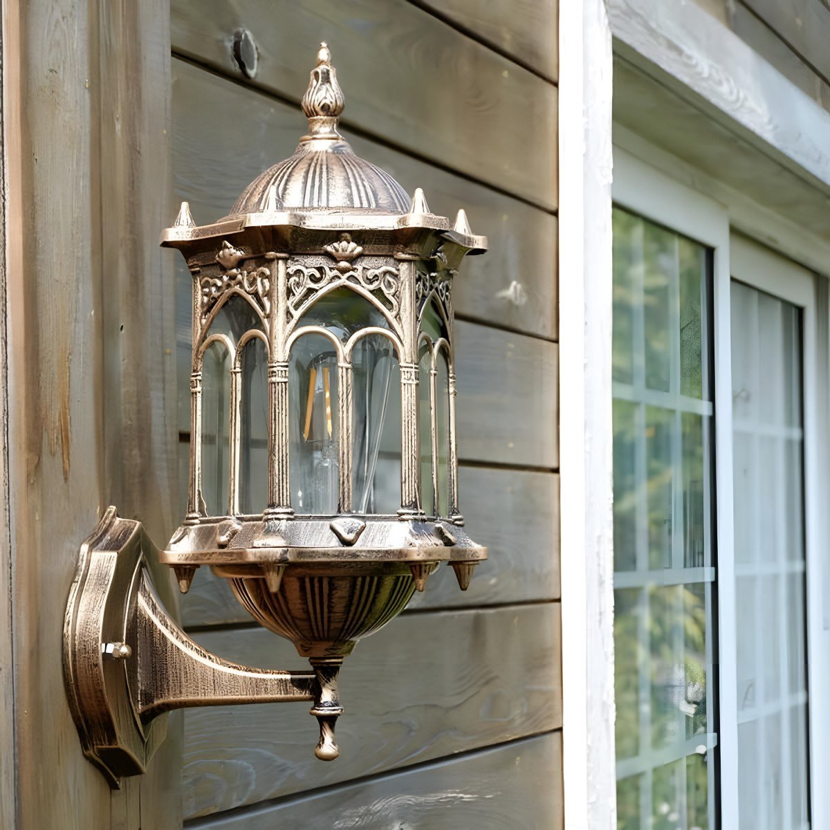 Waterproof Vintage Gazebo LED Outdoor Porch Wall Lights