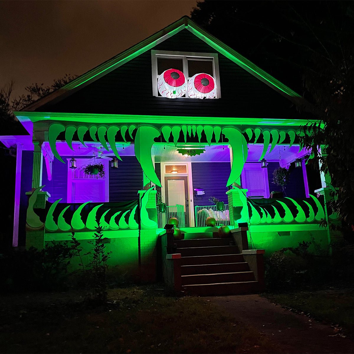 WIFI Smart Halloween Waterproof RGBCW Flood Lights Outdoor Ambient Lighting